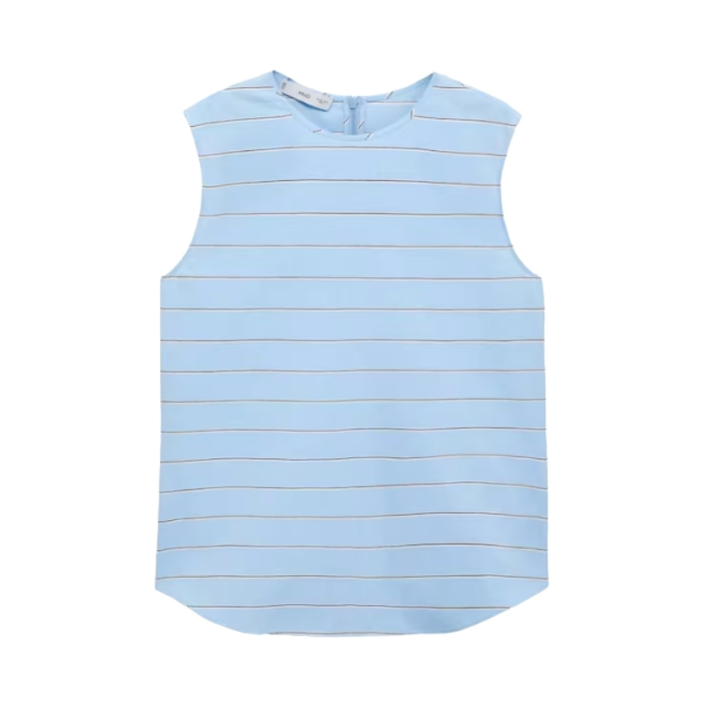 Striped Cotton Blouse