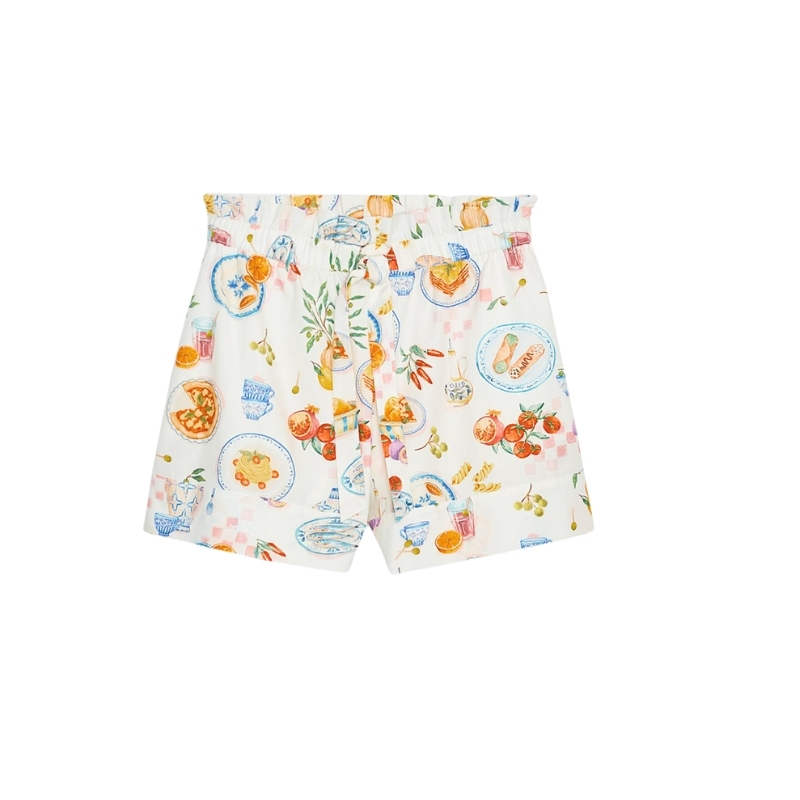 Print Bermuda Shorts