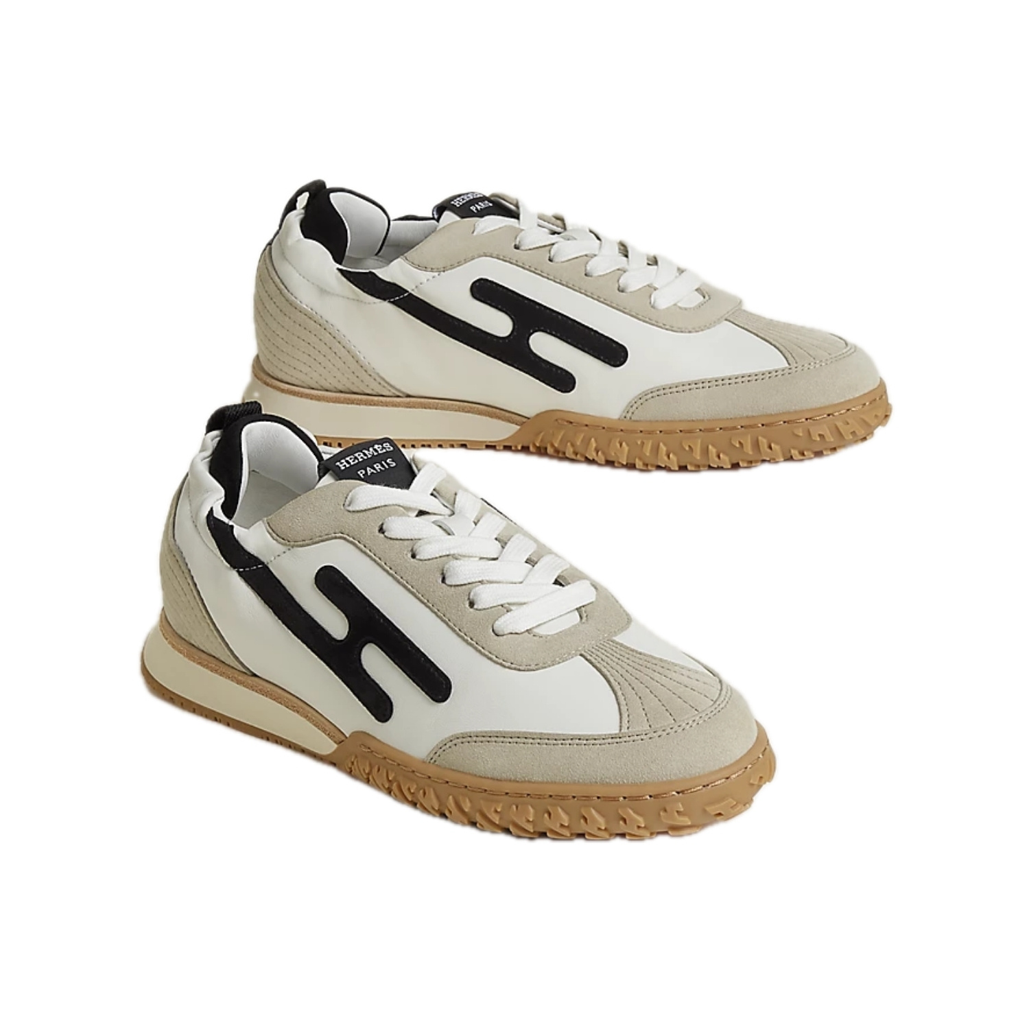 Product image of Hermes Jet Sneaker in Multicolore Noir