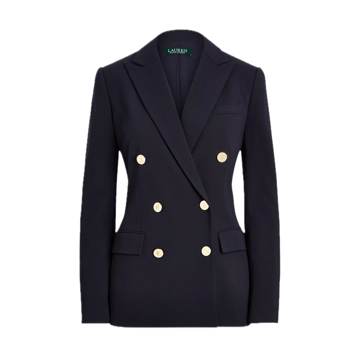 Product image of a Ralph Lauren Wool Crepe Blazer Lauren Navy