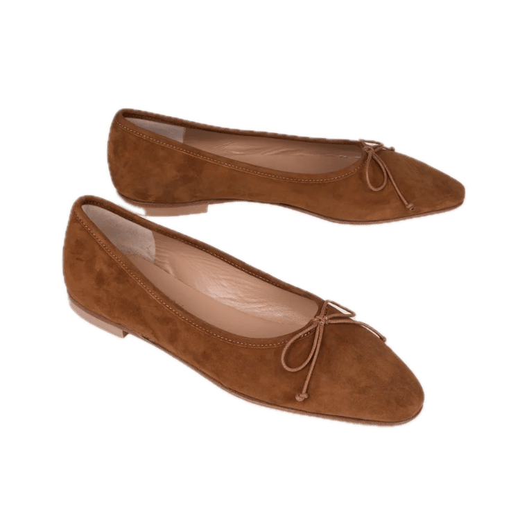 Product image of A. Soliani Como Flats in Amaretto